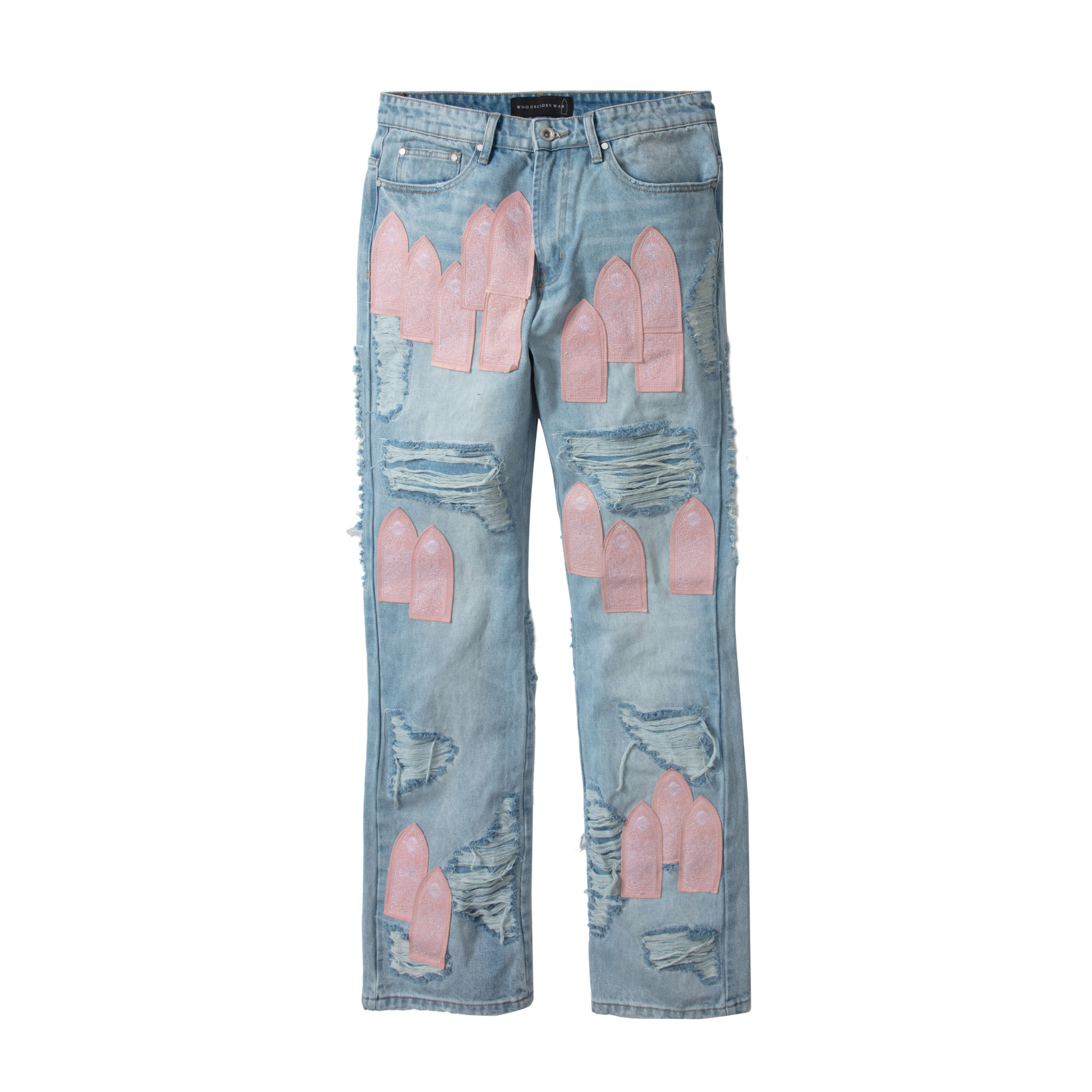 MEN - JEANS EASTER PINK DENIM - Pink - WDW