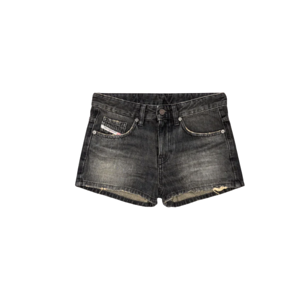 WOMEN - DE-YUBA SHORT DENIM Black/Grey - Diesel