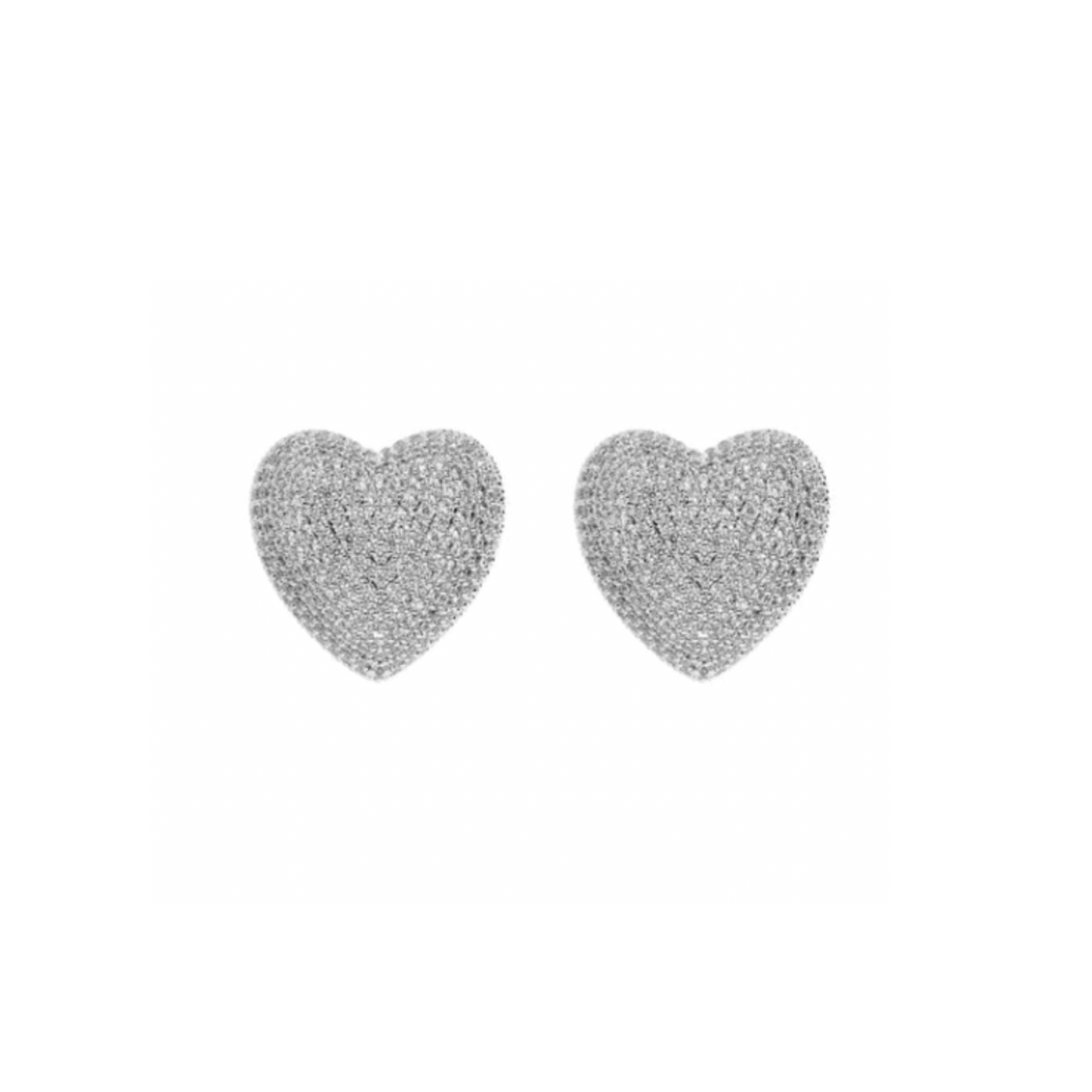 EARRINGS PAVE AMOR - Martha Calvo