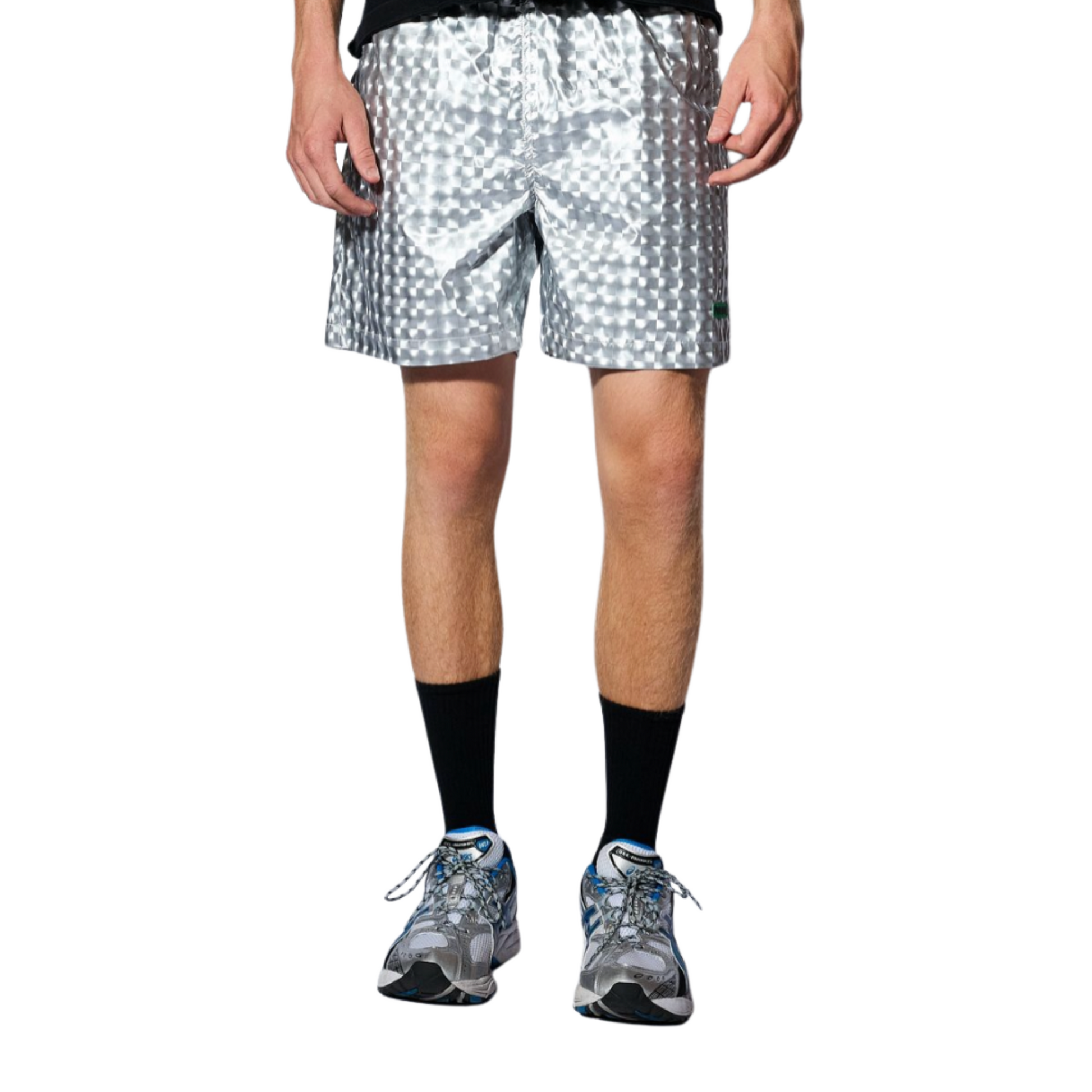 MEN -PULLEY ACTIVE SHORTS - PLEASURES - Metallic