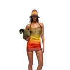 WOMEN - MULTICOLOR MINI DRESS - The Attico