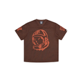 MEN - ASTRO BIG MESH FOOTBALL SHIRT BROWN - BBC