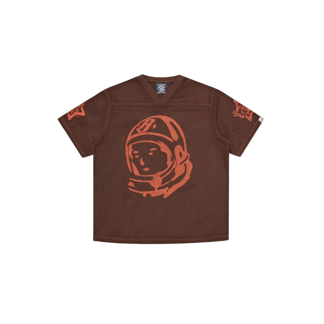 MEN - ASTRO BIG MESH FOOTBALL SHIRT BROWN - BBC