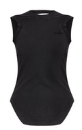 WOMEN - TANK TOP BLACK VINTAGE - The Attico