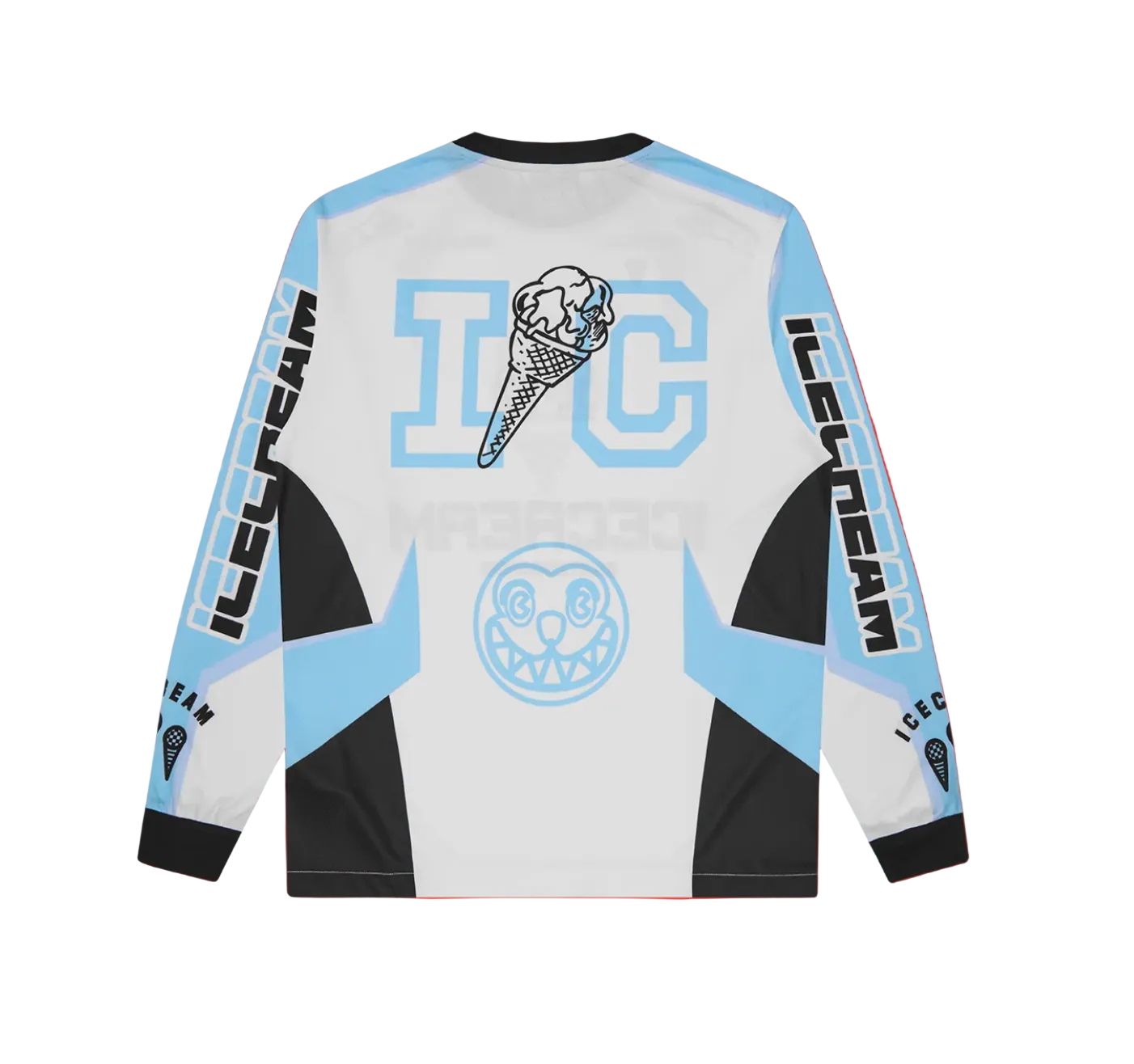 MEN - MOTORCYCLE L/S T-SHIRT MULTI - ICE CREAM