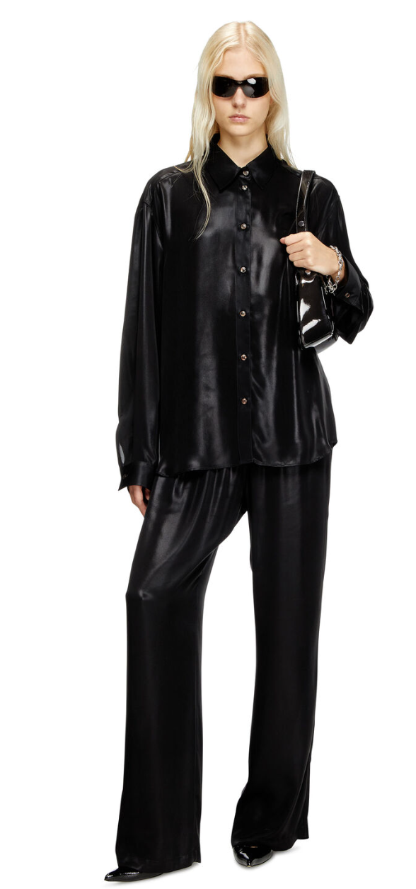 WOMEN - PANTS P-Dreyer-C-Wn-Q1 Black - Diesel