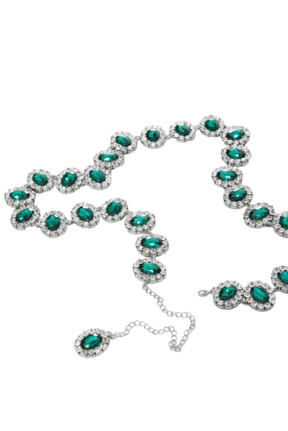 WOMEN - BODY CHAIN GREEN - Venuja
