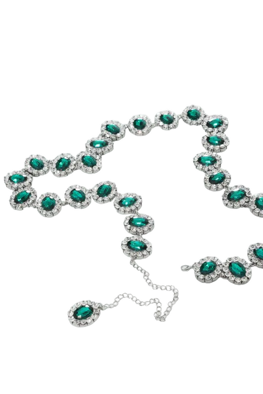 WOMEN - BODY CHAIN GREEN - Venuja