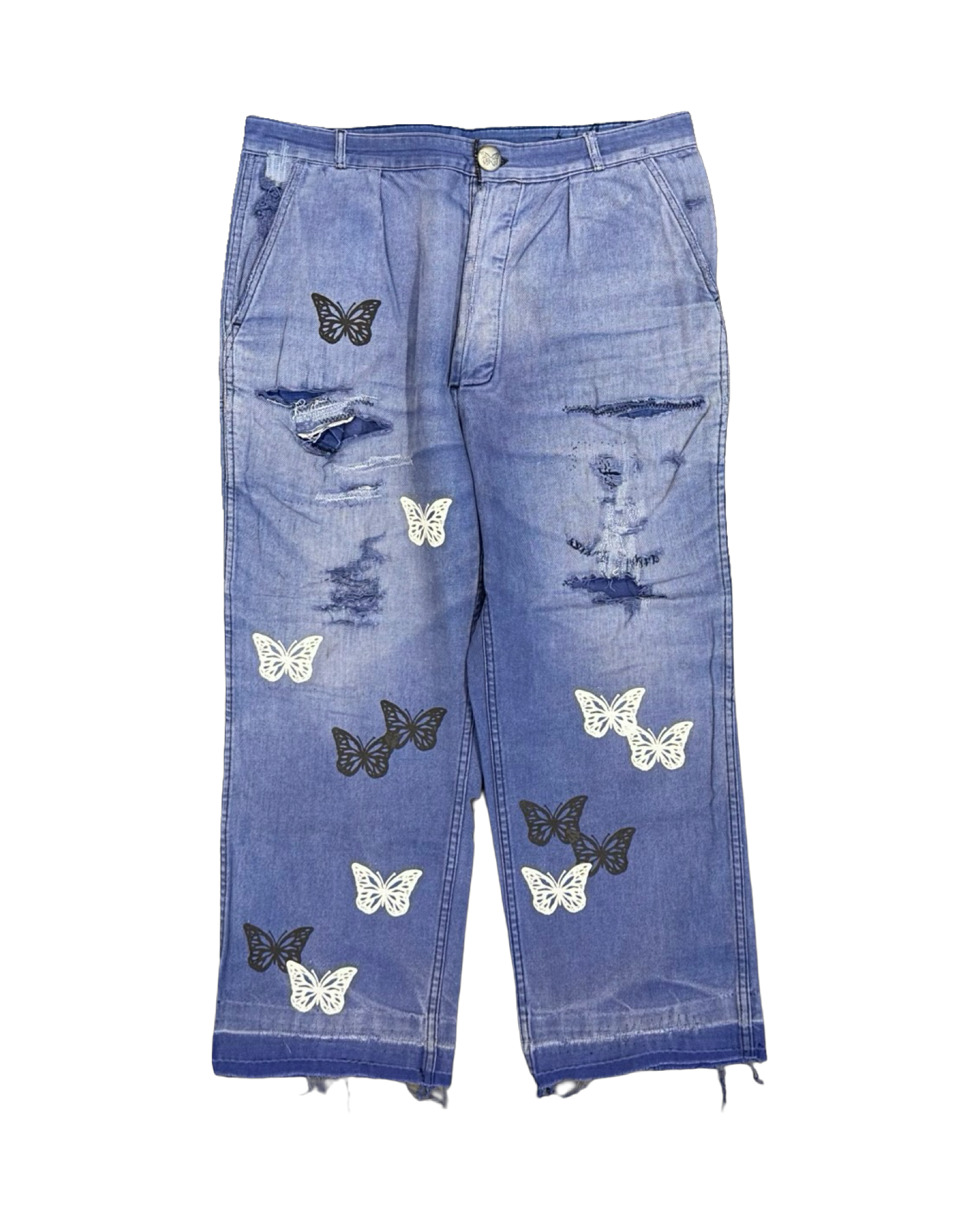 MEN - WORKER PANTS BLUE - About Dream