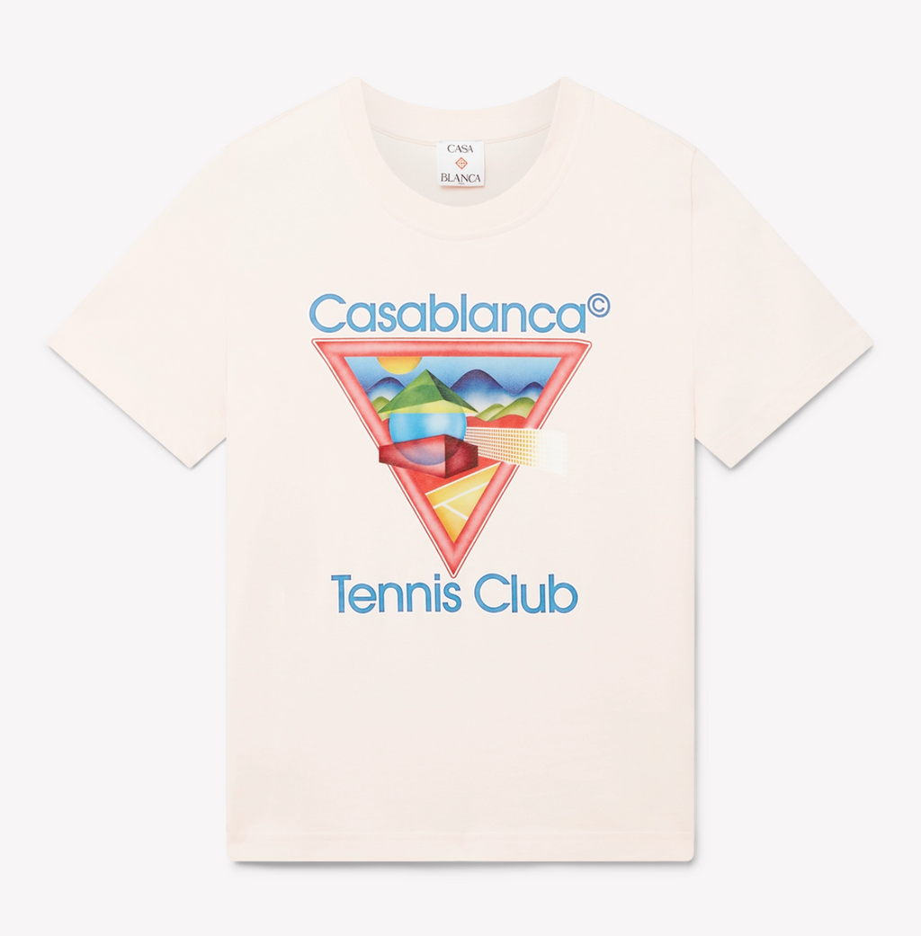 WOMEN - T-SHIRT TENNIS CLUB ICON pink - Casa Blanc