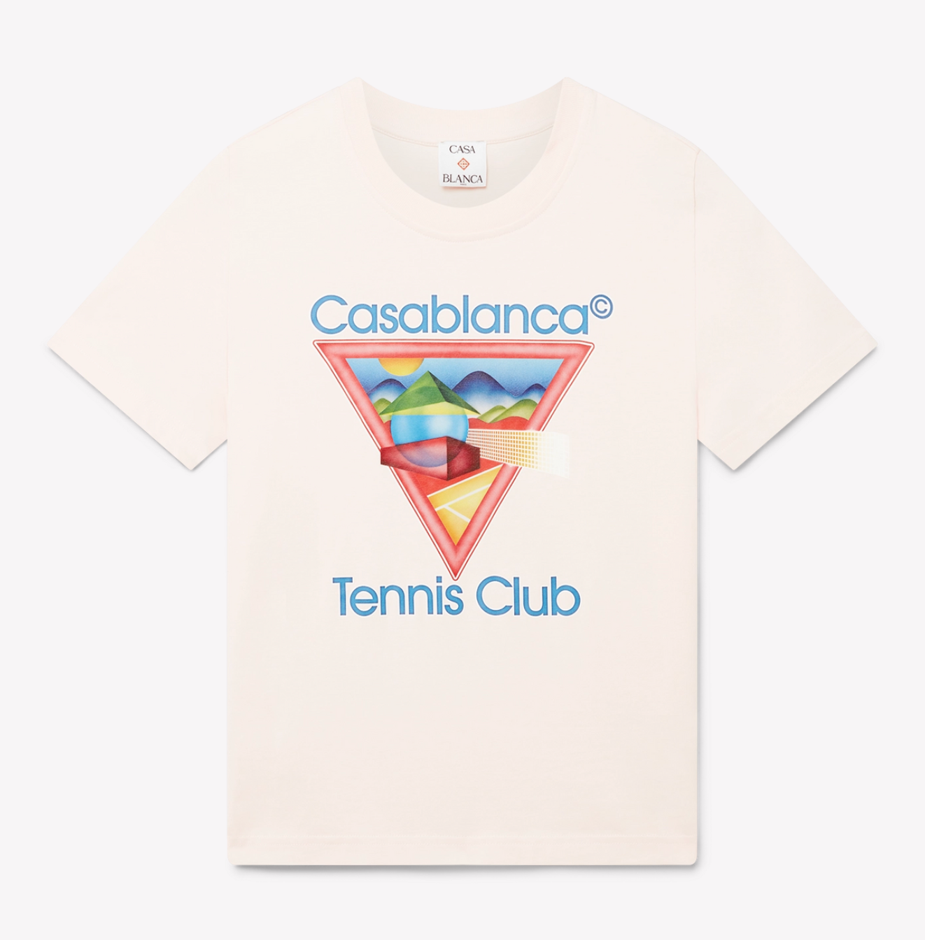 WOMEN - T-SHIRT TENNIS CLUB ICON pink - Casa Blanc