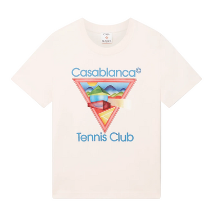 WOMEN - T-SHIRT TENNIS CLUB ICON pink - Casa Blanc