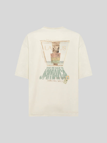 MEN - JAMAICA T-SHIRT WHITE - Laneus