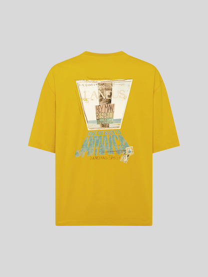 MEN - JAMAICA T-SHIRT YELLOW Laneus