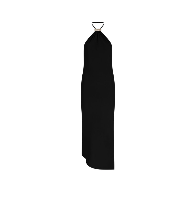 WOMEN - MIDI DRESS BLACK - The Attico