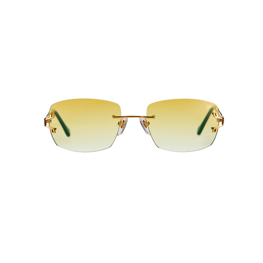 Bal Harbour Rimless Drill Mount 24KT Gold Yellow Gold / Yellow Gradient - VF