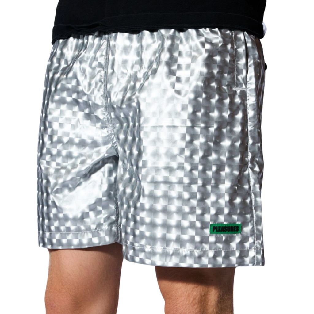 MEN -PULLEY ACTIVE SHORTS - PLEASURES - Metallic