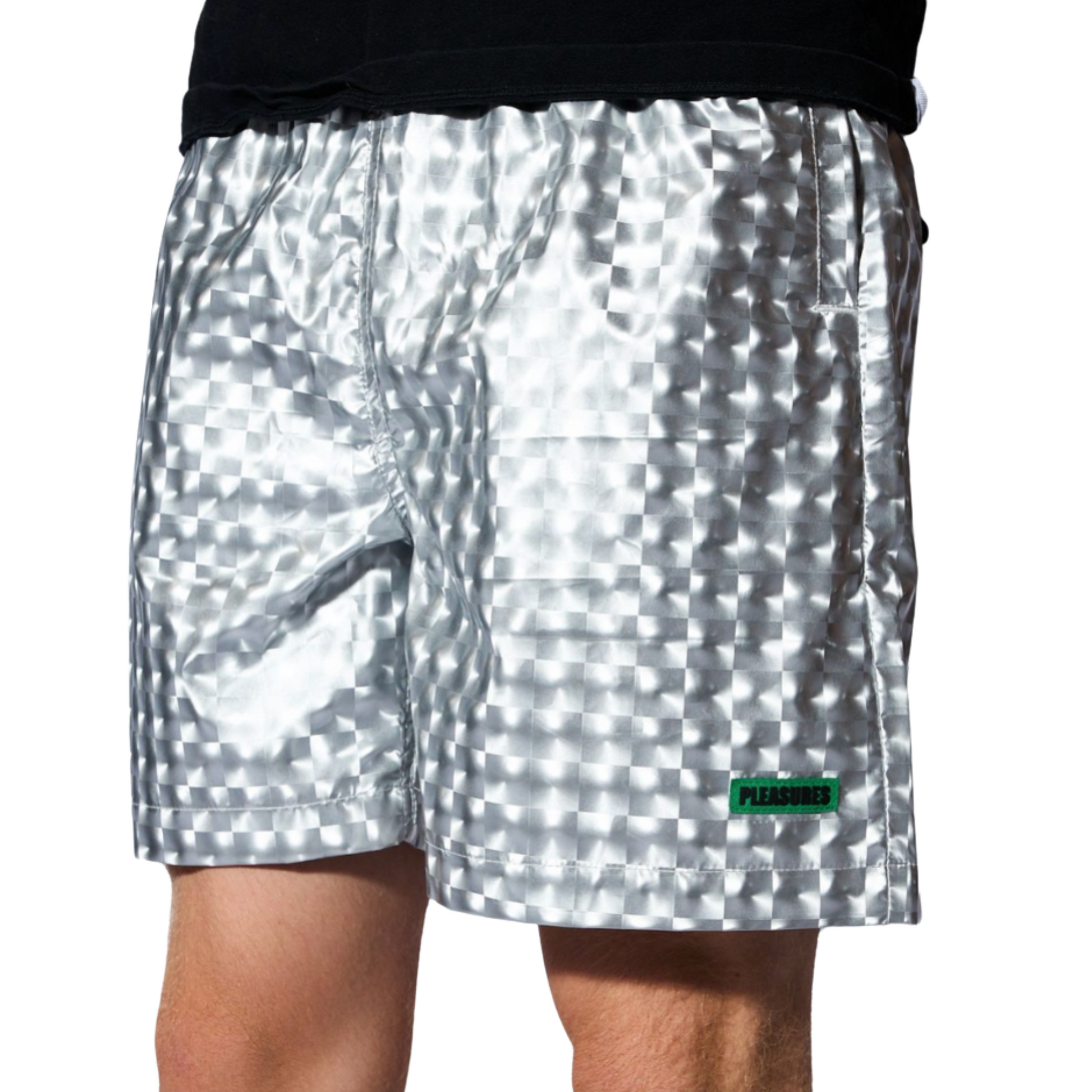 MEN -PULLEY ACTIVE SHORTS - PLEASURES - Metallic