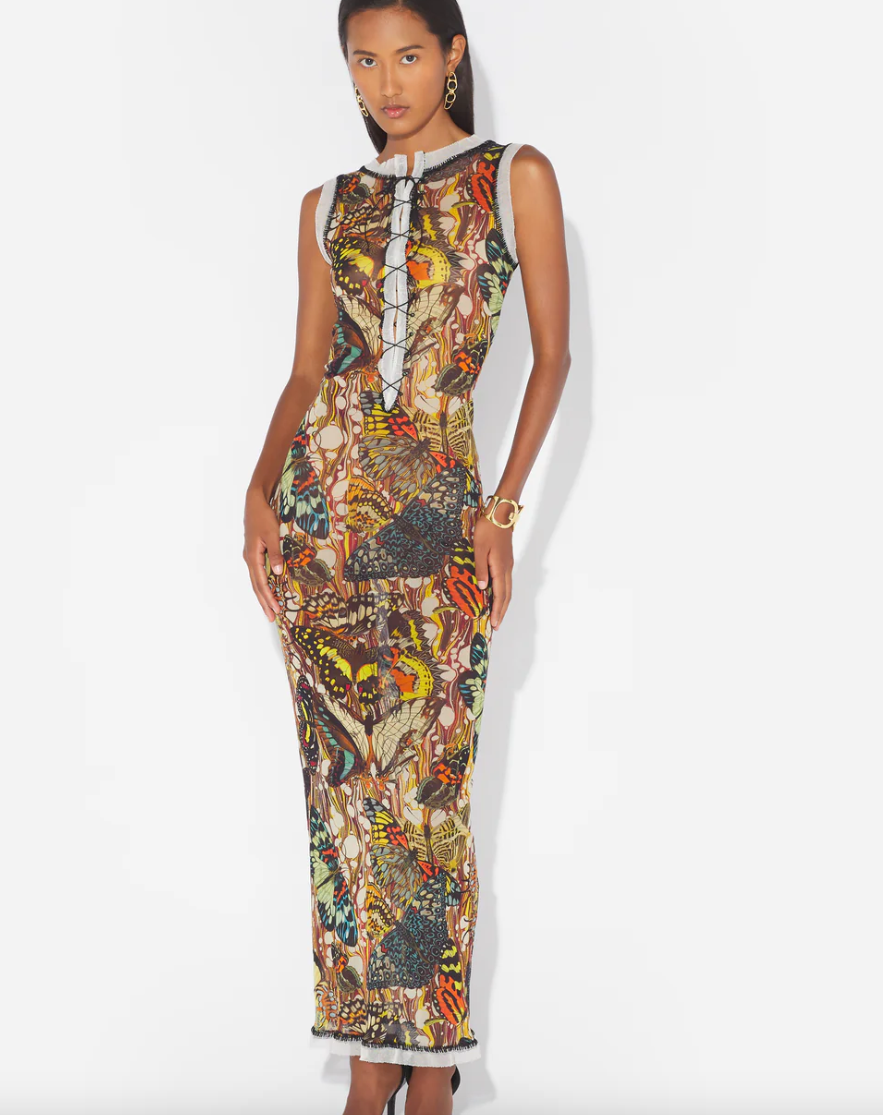 WOMEN - RE-EDITION THE YELLOW BUTTERFLY DRESS - JPG