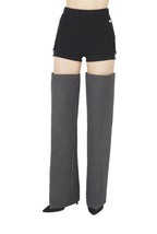 WOMEN - The Black Garter Mini-Shorts - JPG