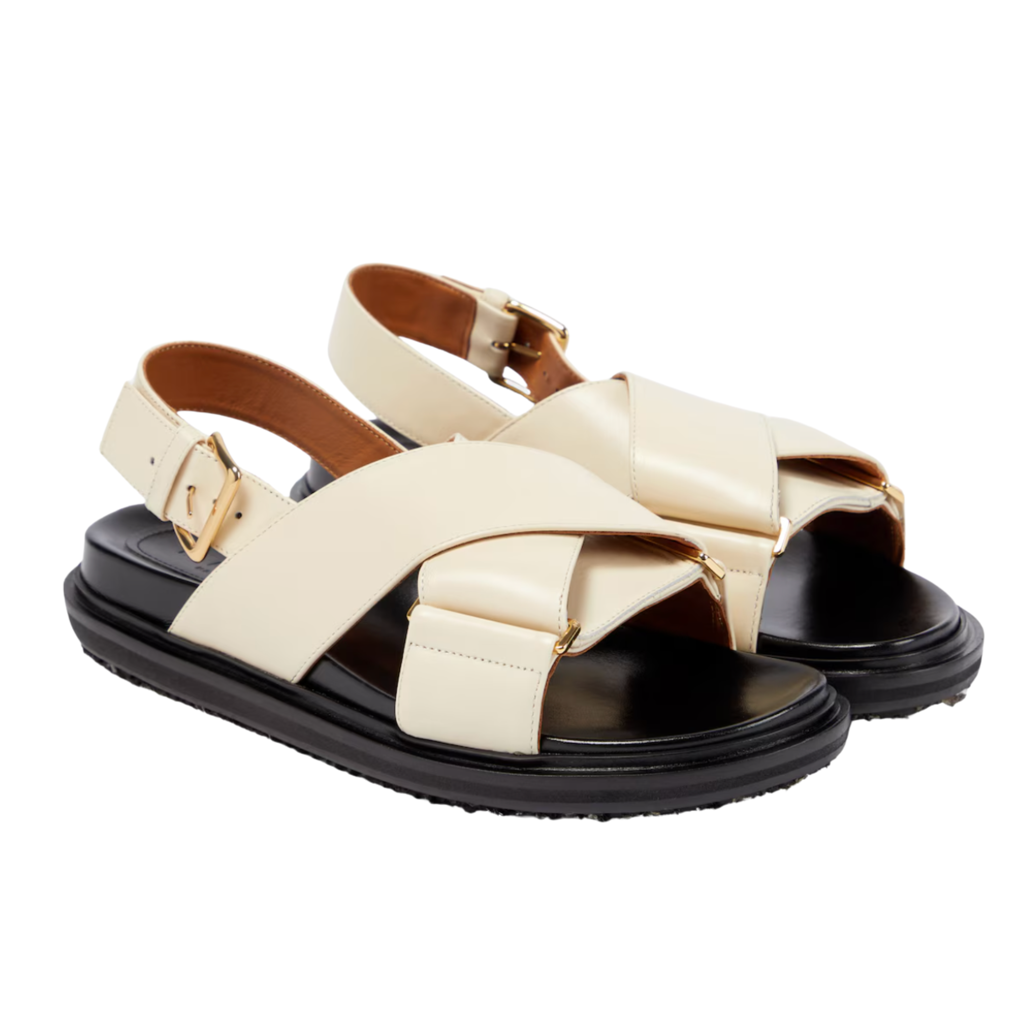 WOMEN - FUSSBETT EN CUIR BLANC - Marni