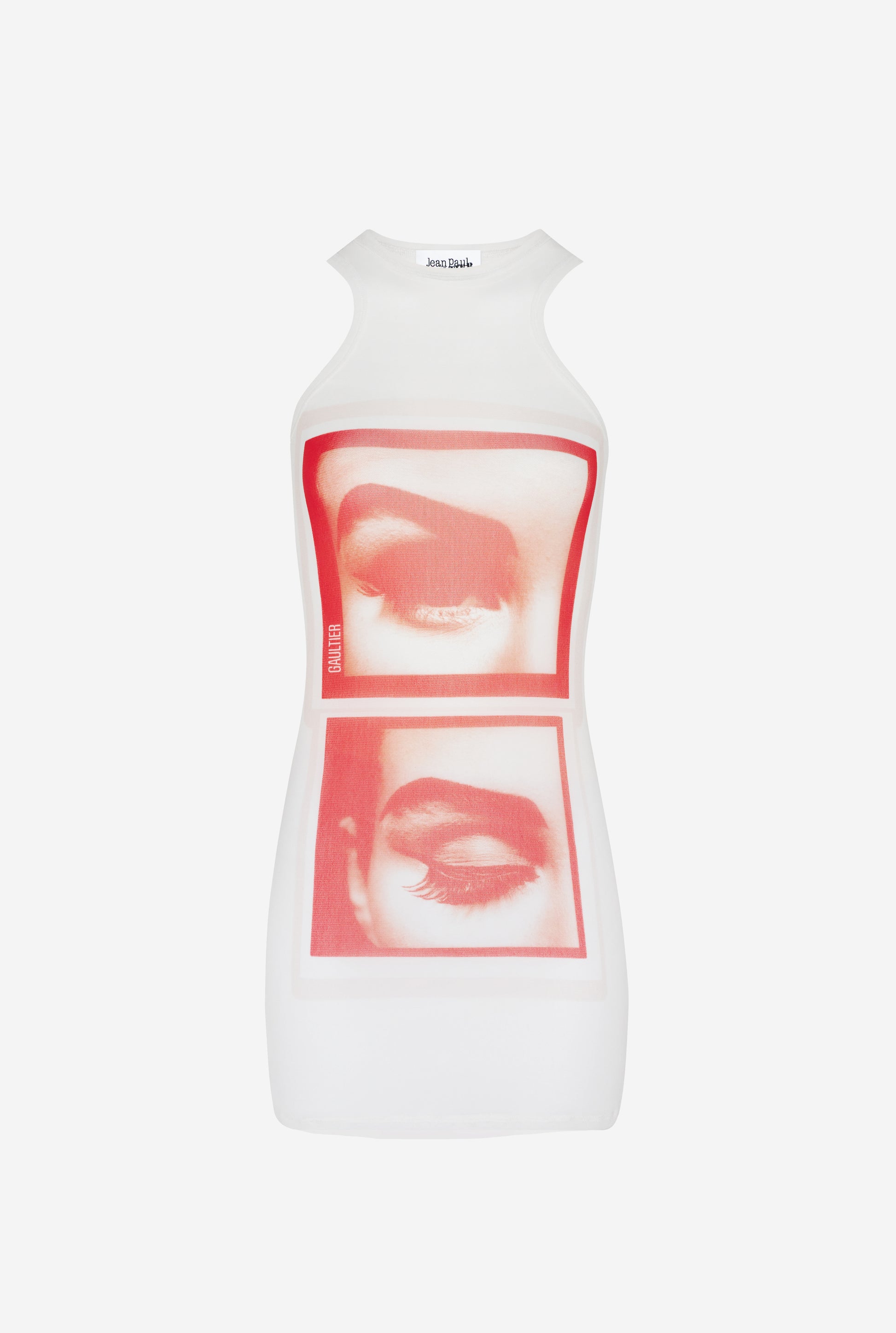 WOMEN - RE-EDITION MESH TANK TOP PRINTED EYES AND LIPS - JPG