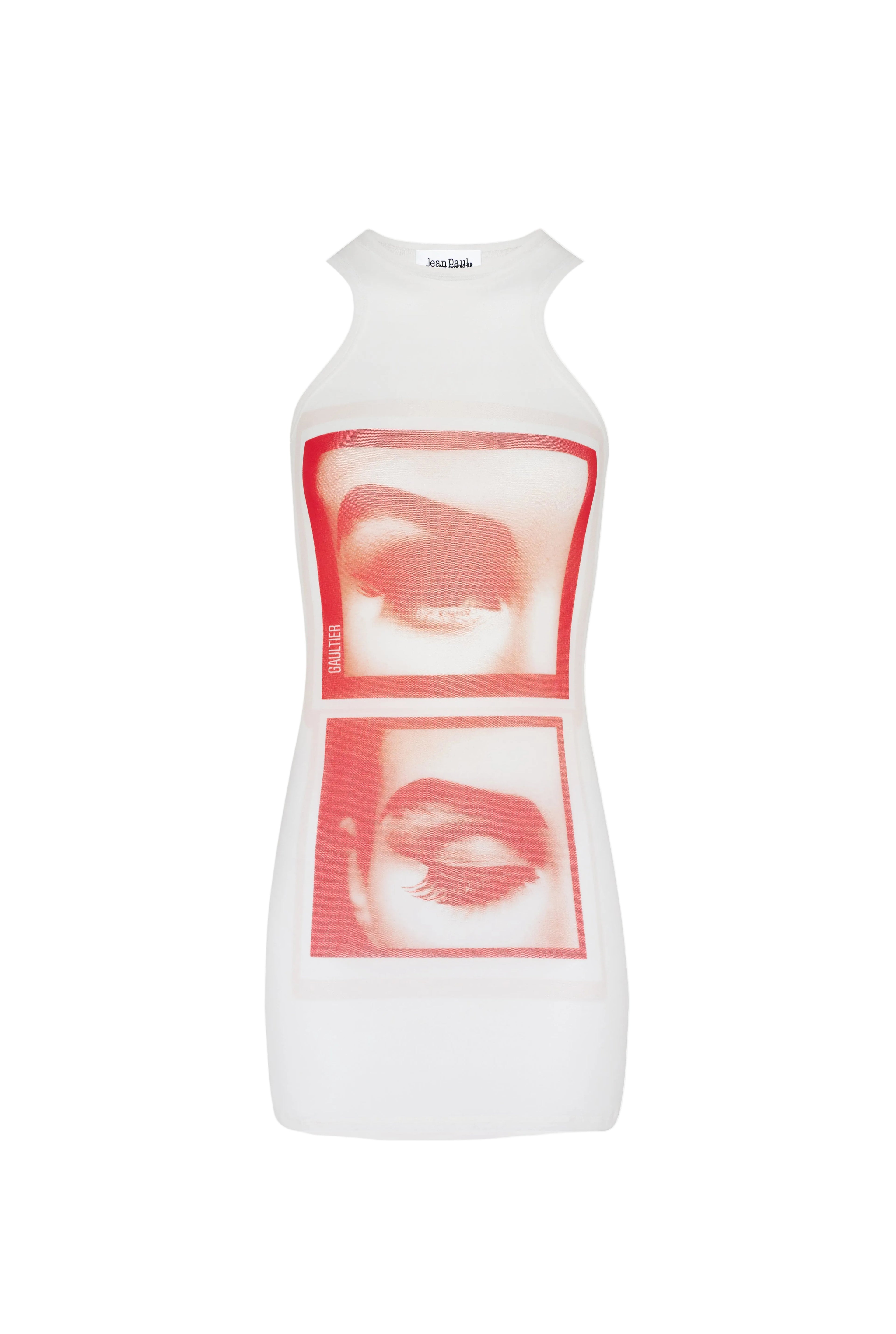 WOMEN - RE-EDITION MESH TANK TOP PRINTED EYES AND LIPS - JPG