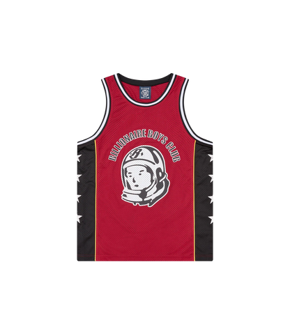 MEN - ASTRO MESH BASKETBALL VEST RED - BBC