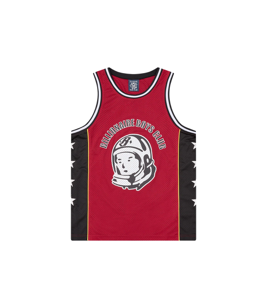 MEN - ASTRO MESH BASKETBALL VEST RED - BBC