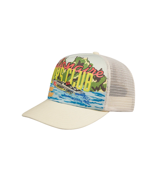 MEN - HORIZON SNAPBACK CAP OFF WHITE - BBC
