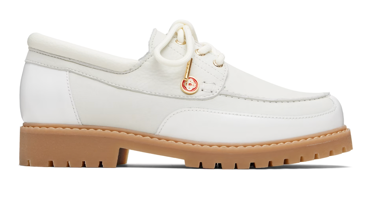 MEN - BOAT SHOE WHITE - Casa Blanca