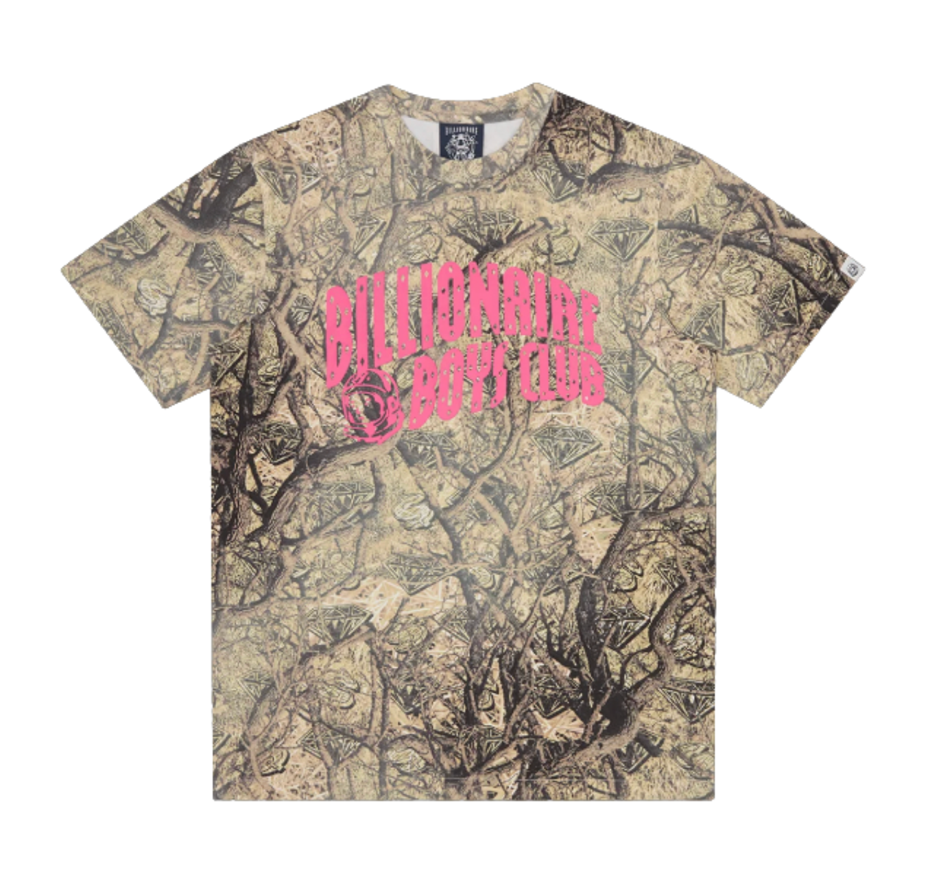 MEN - DIAMONDS & DOLLARS TREE ARCH LOGO T-SHIRT CAMO - BBC