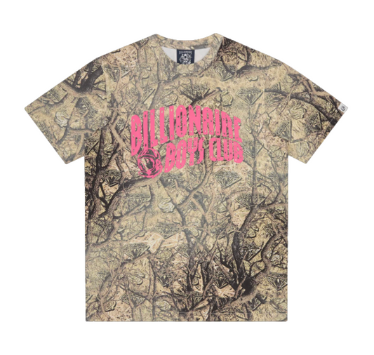 MEN - DIAMONDS & DOLLARS TREE ARCH LOGO T-SHIRT CAMO - BBC