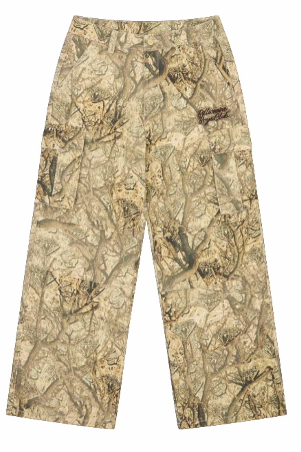 MEN - DIAMONDS & DOLLARS TREE CAMO CARGO PANTS CAMO - BBC