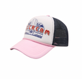 ICECREAM DINER TRUCKER CAP WHITE/PINK - Ice Cream