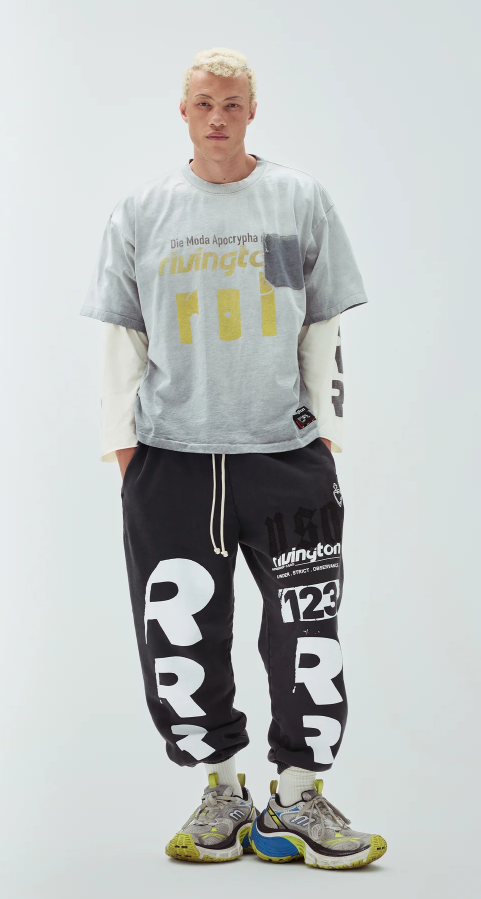 MEN - SWEATPANTS USO MEMBERSHIP ENEMY BLACK - RRR