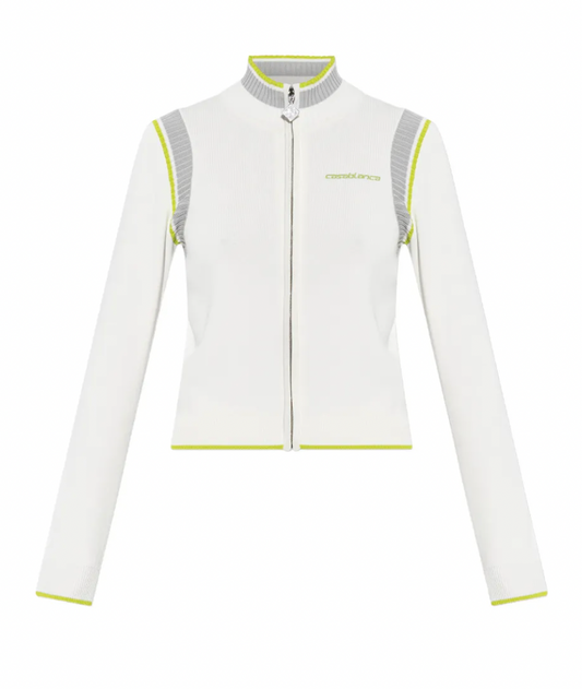 SEAMLESS GREEN JACKET - CASABLANCA