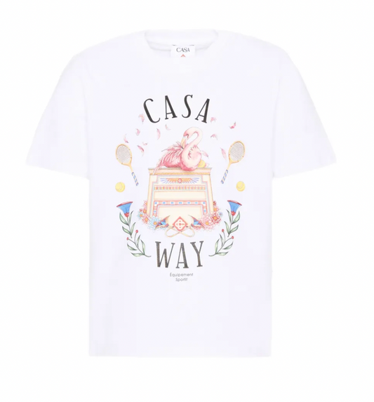 KIDS - PRINTED CASAWAY T-SHIRT - CASABLANCA