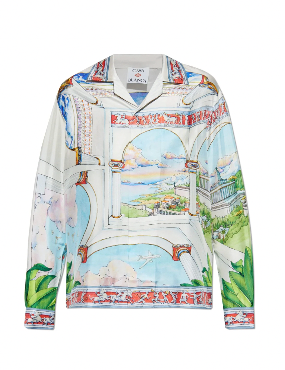 MEN - Longsleeve Shirt Silk Le Passage - Casa Blanca