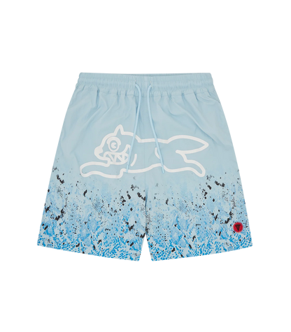 MEN - SWIM SHORT GRADIENT SNAKESKIN RUNNING BLUE - Ice Cream