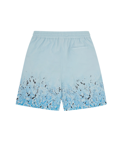 MEN - SWIM SHORT GRADIENT SNAKESKIN RUNNING BLUE - Ice Cream