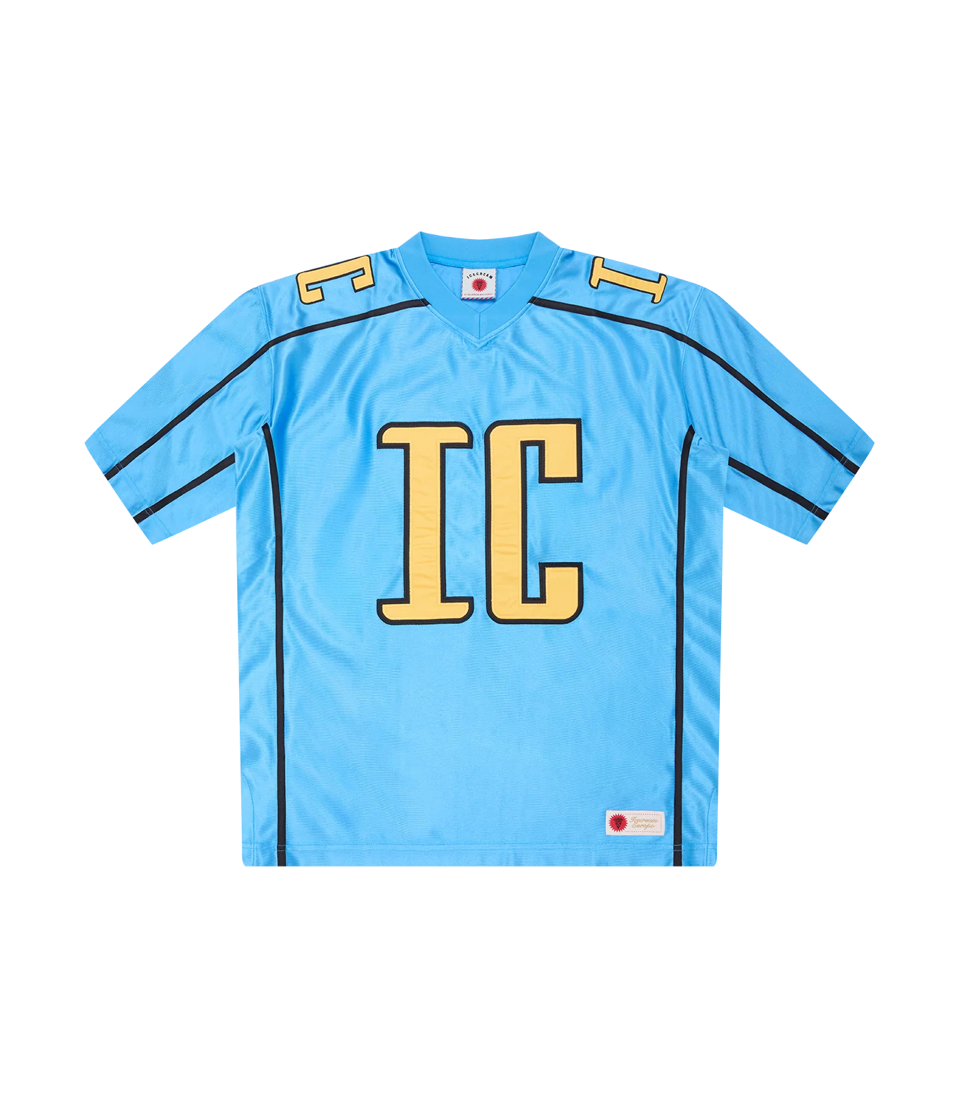 MEN - IC FOOTBALL SHIRT BLUE - Ice Cream