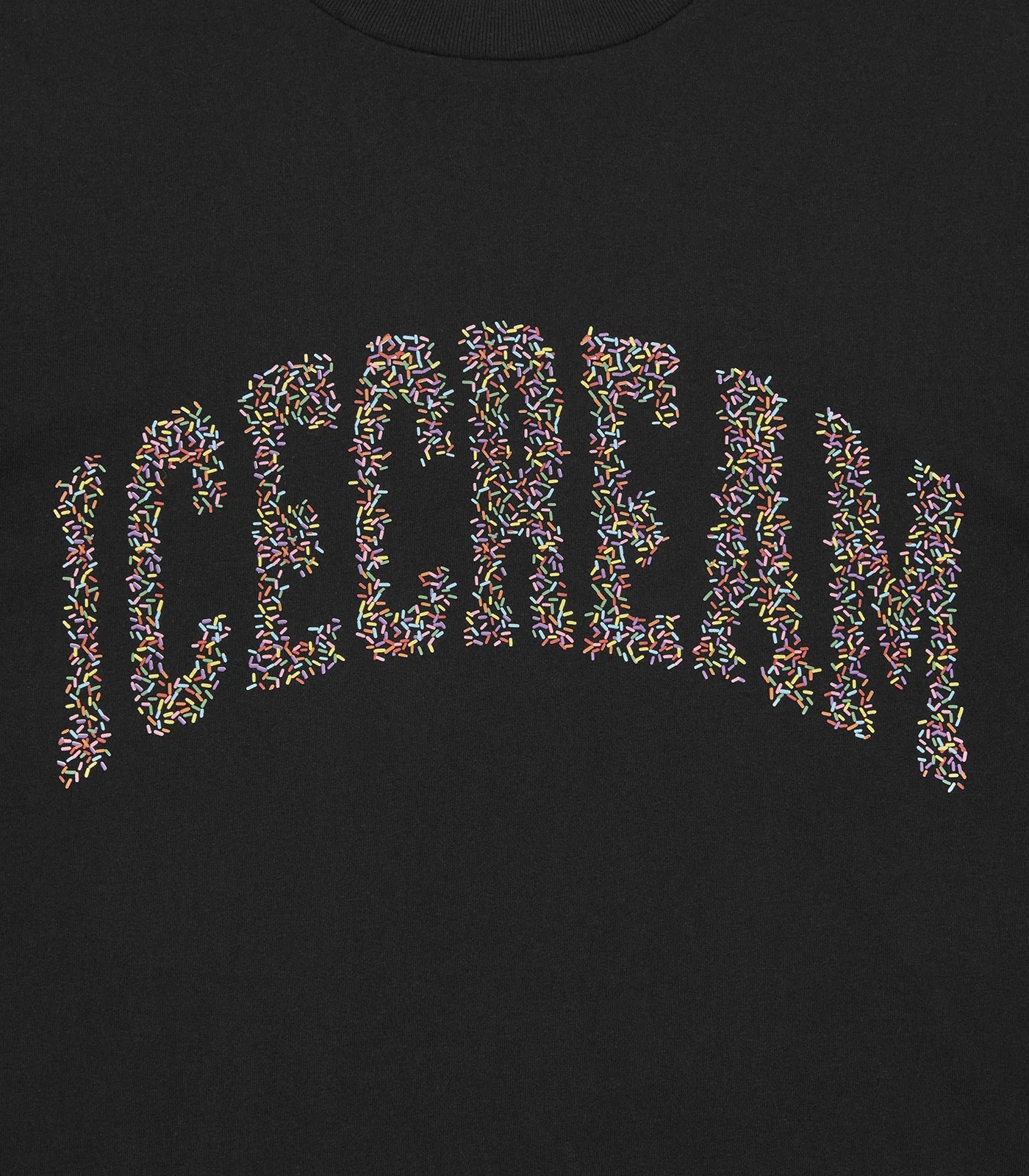 MEN - SPRINKLES T-SHIRT BLACK - Ice Cream