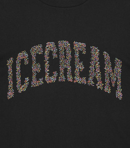 MEN - SPRINKLES T-SHIRT BLACK - Ice Cream