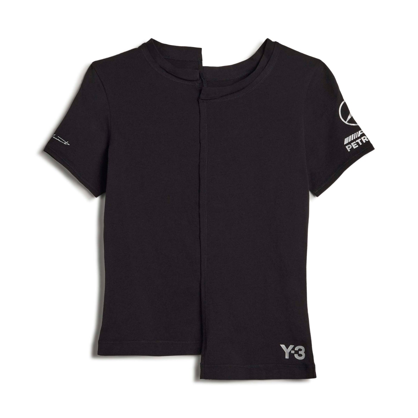 WOMEN - MERCEDES F1 FTD TEE BLACK - Y-3