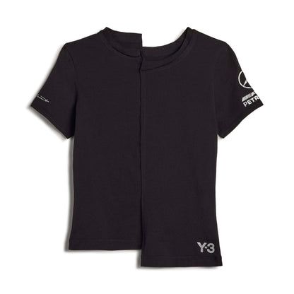 WOMEN - MERCEDES F1 FTD TEE BLACK - Y-3