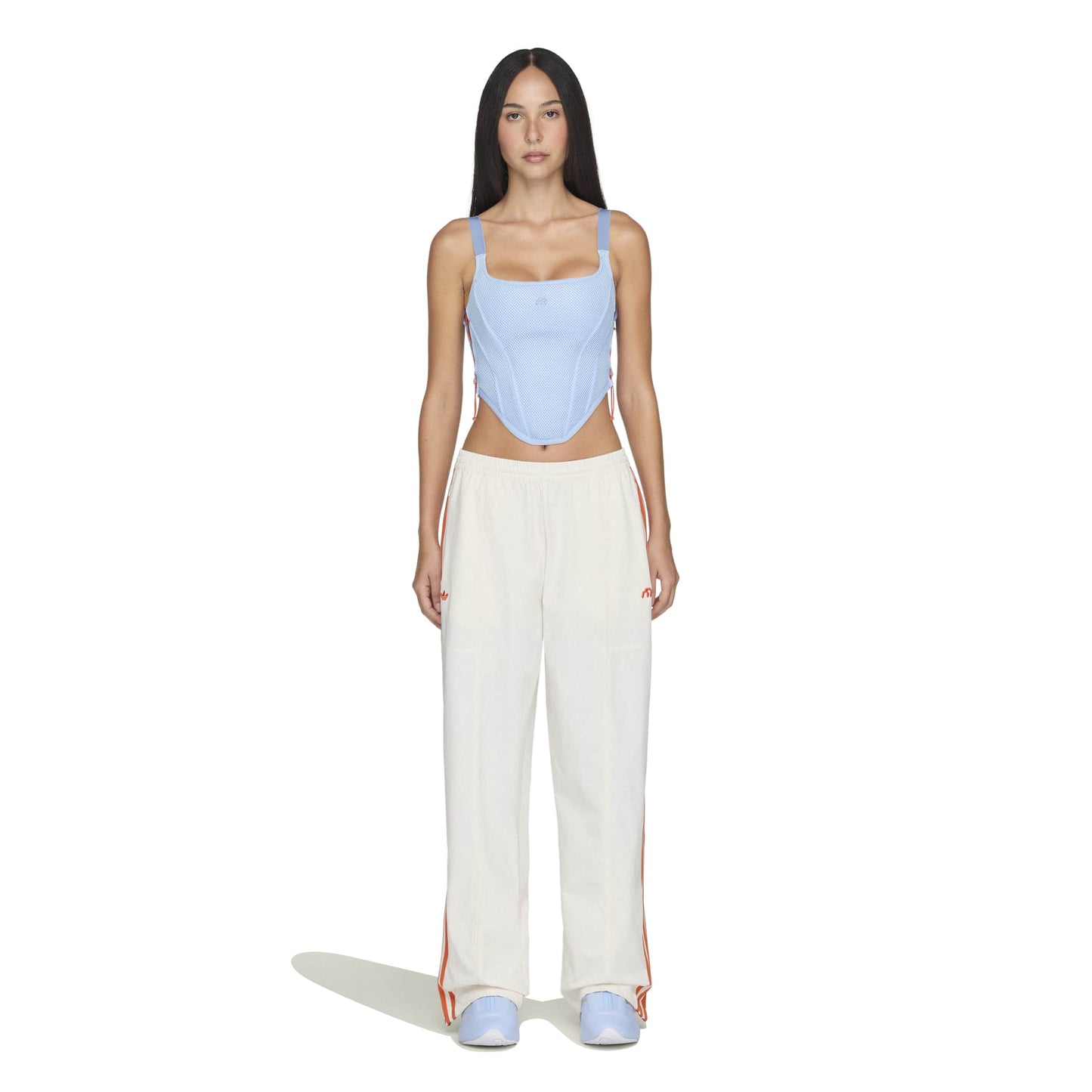 WOMEN - PANTS MIAOU X ADIDAS WHITE/ORANGE - Y-3