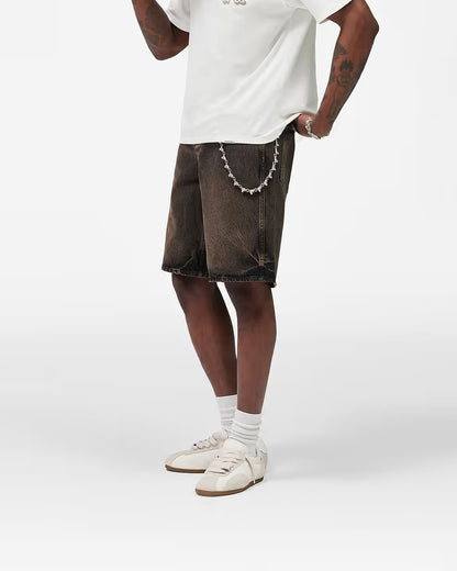 MEN - DENIM SHORT BARK - Represent