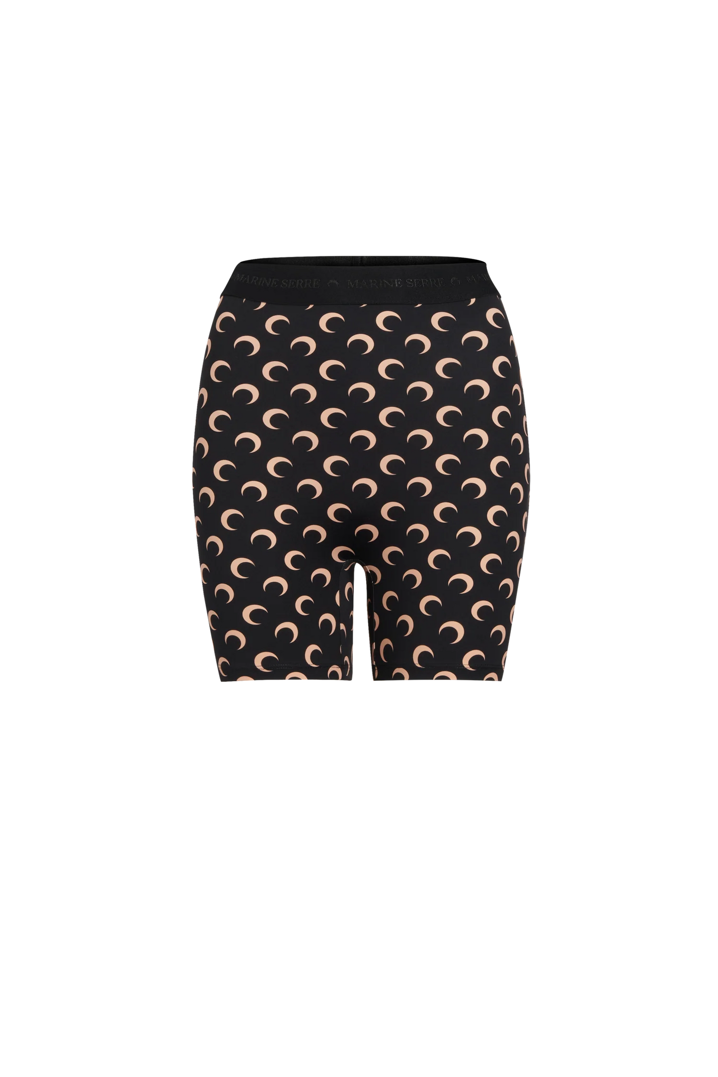 WOMEN - MINI JERSEY SHORT PRINTED MOON BLACK