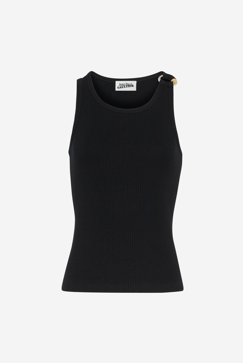THE BLACK PIERCING TANK TOP - JPG